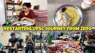 UPSC Study Routine  working on my mistakes  IAS Aspirant in delhi  #upscstudyvlogs