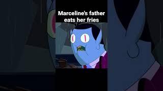 Marcelines father eats her fries #shorts #adventuretime #cartoon #funny #viral