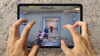 iPad Mini 6  PUBG HANDCAM  4 Fingers claw Sensitivity ️ FHD+60FPS