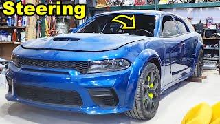 Building the Ultimate Station Wagon   Charger Magnum Hellcat  1000HP Hellwagon  Pt 97