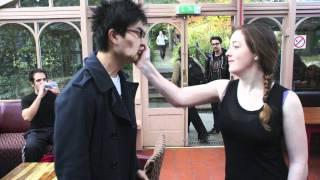 Girls slap crazy guy - Funny