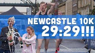 Newcastle 10k Elite Race Highlights - Blistering 2929 and EPIC Sprint Finish