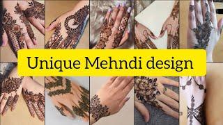 Unique Mehndi design  unique Henna design #uniquemehndidesign #mehndidesign