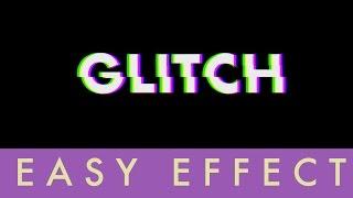How To Make Glitch Effect in After Effects  Easy Tutorial