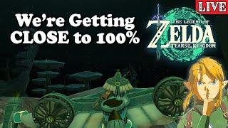 Were Getting Closer and Closer to 100% Zelda Tears Of The Kingdom