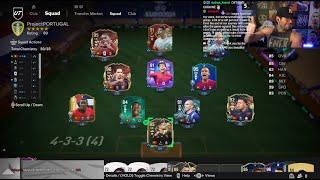 Rivals Rewards  Portugal WL prep  Packing 96 David -  LIVE POOR MAN RTG Day 235 - FC24