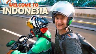 First Time in INDONESIA  Jakarta is Full of Surprises  Indonesian Street Food Tour 2023