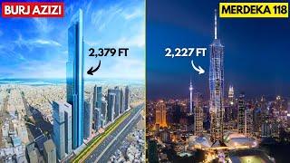 Burj Azizi Dubai’s Next SUPERTALL SKYSCRAPER That Will Rival Malaysia’s Merdeka 118