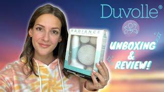 Duvolle Radiance Spin-Care System Skin Cleansing Brush Unboxing & Review ‍️ Adara Unboxed