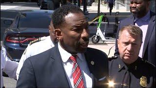 Atlanta Mayor and Atlanta Police Chief speak about Atlanta Midtown shooting investigation