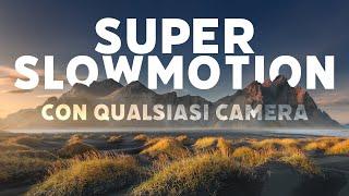 1000 fps con QUALSIASI fotocamera Come fare un SUPER SLOWMOTION con Premier