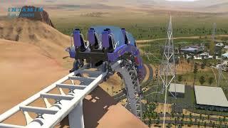 Das wird die höchste längste und schnellste Achterbahn der Welt Falcons Flight - Six Flags Qiddiya