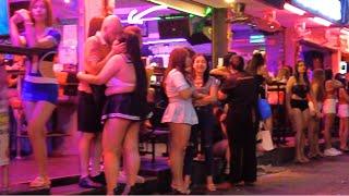 4k White dad loves Thai girl！ Exciting Scenes on Soi 6 Pattaya. Thailand Nightlife. #freelancer