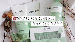 SNP CICARONIC REVIEW  First Impression Try On Depan Kamera Langsung 