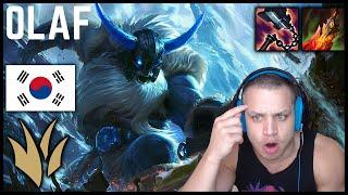 🪓 Tyler1 KOREA CHALLENGE DAY 6  Olaf Jungle In Korea  Autofill To Challenger  Season 12 ᴴᴰ