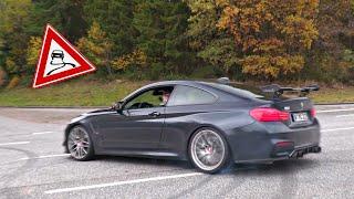 Cars Leaving Nürburgring Tankstelle M4 Powerslide Pi Carbon 720S RS3 812 Superfast BMW M AMG