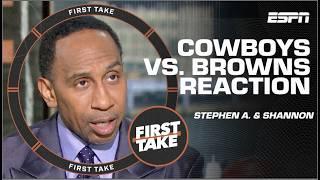 Stephen A. & Shannon Sharpe DON’T WANT EXCUSES from Deshaun Watson  First Take