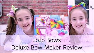 How To Use The JoJo Bows Deluxe Bow Maker by Sambro - Review