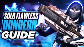 SOLO FLAWLESS Grasp Of Avarice Dungeon FULL HUNTER GUIDE