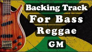 Reggae Backing Track for Bass G minor Gm - Dm No Bass