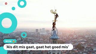 Politie zoekt youtubers die hoge toren beklommen