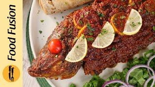 Red Tawa Masala Fish Fry  Tawa Spicy Fish Fry  Recipe by Food Fusion