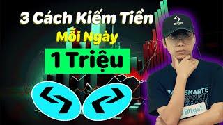 3 Cách Để Kiếm 1000$ Mỗi Tháng Từ Bitget Sàn Giao dịch Crypto kiếm tiền online uy tín