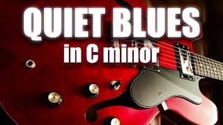 Quiet Blues Backing Track in C minor  SZBT 1051