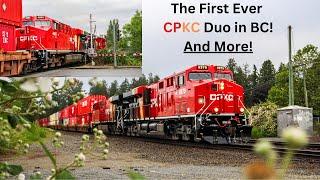The First Ever CPKC Duo In BC WCE 907 RMR 610 And More  June 11 2024