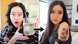 Turning myself into an ABG Asian Baby Girl *Huge Transformation