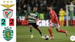 SL BENFICA vs SPORTING CP  TAÇA DE PORTUGAL 2-2 Highlights  Goals 2024 #benfica #sporting