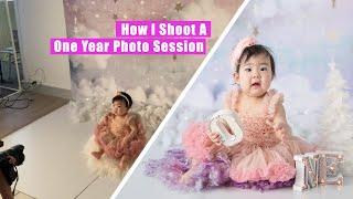 How to Shoot A One-Year Photo Session Baby Milestone Session