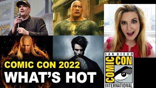 Comic Con 2022 - Marvel Panel Black Adam DC House of the Dragon The Sandman