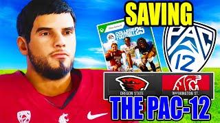 I SAVED The PAC-12 in College Football 25.