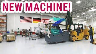 Delivery of New Grinding Machine  KEB America