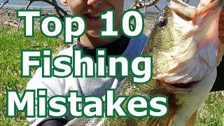 Ten Biggest Fishing Mistakes for Beginners  Tips and Tricks