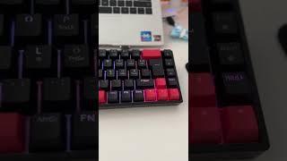 NEW 2024 Tastatur！Magst du diese TECURS Hot-Swap-RGB-Rot-Schalter-Mechanische Tastatur?