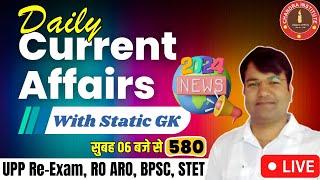 580th Episode Current Affairs 2024 In Hindi   Current Affairs Today  GK & GS LIVE by Vijay Sir