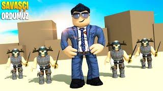 ️ Savaşçı Ordumuzu Kuruyoruz ️  Warriors Army Simulator  Roblox Türkçe