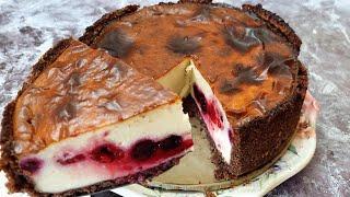 İnanılmaz qənaətli və ləzzətli az şəkərli Çizkeyk tərifi Recipe low sugar cheesecake