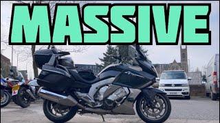 A car sized motorcycle. The perfect bike for a long tour? BMW K1600GTL