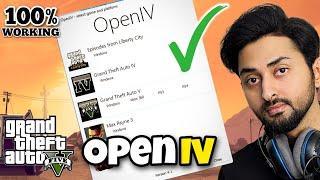 HOW TO INSTALL OPENIV 4.1 2024  GTA 5 MODS 2024 HINDIURDU  THE NOOB