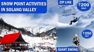 Solang valley activities price  Solang valley Manali tour guide  Solang valley latest video