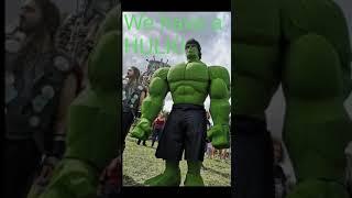 The making of an 8ft tall Incredible Hulk costume