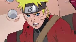 Naruto Uses Sage Mode And Frog Kumite Jutsu To Defeat One Of Pain   Naruto Sage Mode vs Pain