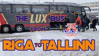 The bus ride from Riga to Tallinn