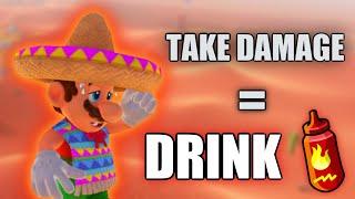 If Mario Gets Hit I Drink Hot Sauce