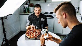 I Filmed A PIZZA Commercial with my iPHONE