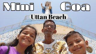 Uttan Beach  Mini Goa Of Mumbai  Uttan Velankanni Church  Bhayandar  Vlog  @sadimkhan03
