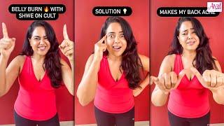 Say bye bye BELLY FAT  belly fat  exercise  Sameera Reddy tips